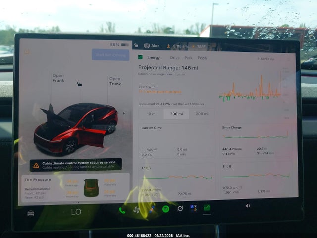 46168422 :رقم المزاد ، 7SAYGDED7TA654176 vin ، 2026 Tesla Model Y Premium Rear-wheel Drive/rear-wheel Drive مزاد بيع