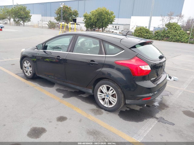 46168428 :رقم المزاد ، 1FAHP3M25CL295696 vin ، 2012 Ford Focus Sel مزاد بيع