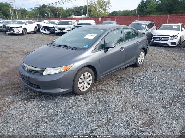 2012 Honda Civic Sdn Lx მანქანა იყიდება აუქციონზე, vin: 19XFB2F54CE327001, აუქციონის ნომერი: 46168445