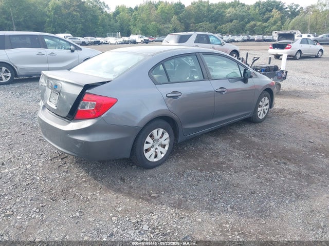 2012 Honda Civic Sdn Lx მანქანა იყიდება აუქციონზე, vin: 19XFB2F54CE327001, აუქციონის ნომერი: 46168445