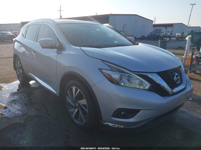 46168475 :رقم المزاد ، 5N1AZ2MH6FN223219 vin ، 2015 Nissan Murano Platinum مزاد بيع