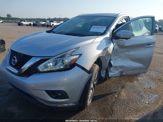 46168475 :رقم المزاد ، 5N1AZ2MH6FN223219 vin ، 2015 Nissan Murano Platinum مزاد بيع