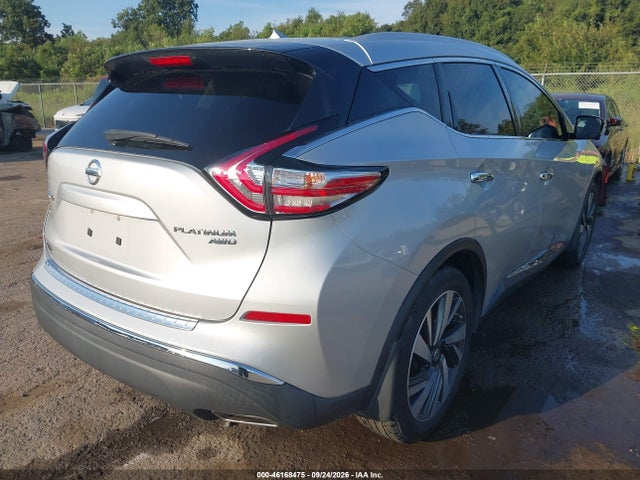 46168475 :رقم المزاد ، 5N1AZ2MH6FN223219 vin ، 2015 Nissan Murano Platinum مزاد بيع