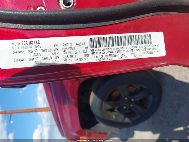 Jeep Patriot Altitude Edition 2015 1C4NJPBA5FD389771 Image 9