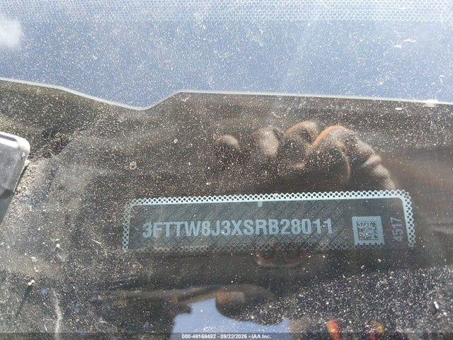 Продажа на аукционе авто 2025 Ford Maverick Xlt, vin: 3FTTW8J3XSRB28011, номер лота: 46168492