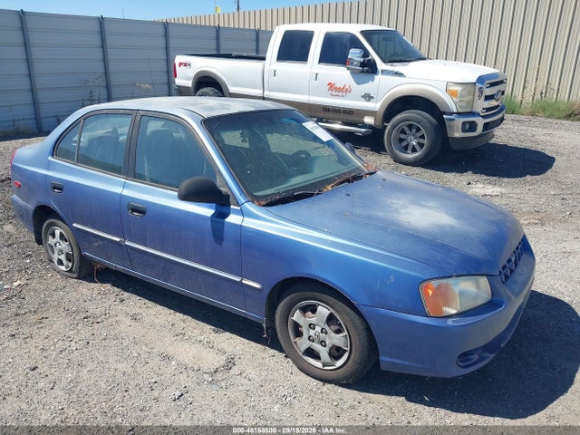 Продаж на аукціоні авто 2002 Hyundai Accent Gl, vin: KMHCG45CX2U352738, номер лоту: 46168500