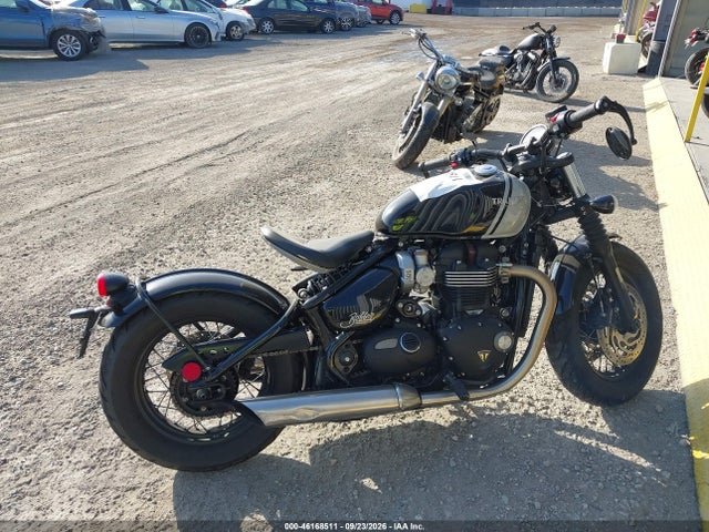 2024 Triumph Motorcycle Bonneville Bobber მანქანა იყიდება აუქციონზე, vin: SMTD53HL3RTBN1496, აუქციონის ნომერი: 46168511