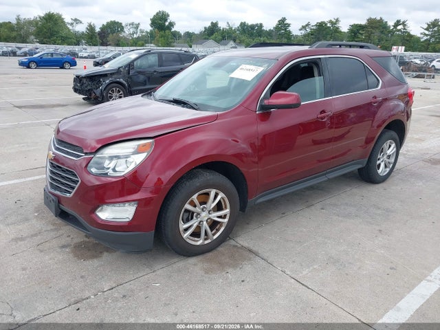 Aukcja sprzedaży 2016 Chevrolet Equinox Lt, vin: 2GNALCEK9G1136513, numer aukcji: 46168517