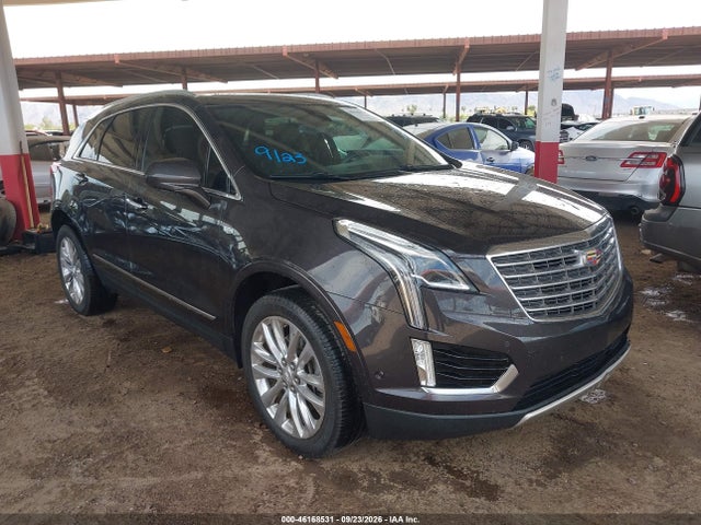 46168531 :رقم المزاد ، 1GYKNFRS1HZ121607 vin ، 2017 Cadillac Xt5 Platinum مزاد بيع