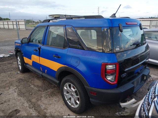 Aukcja sprzedaży 2022 Ford Bronco Sport, vin: 3FMCR9A62NRD80536, numer aukcji: 46168599