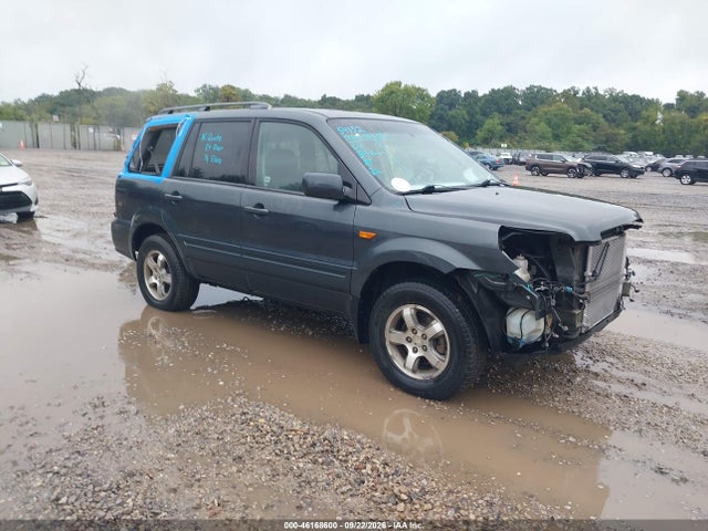 46168600 :رقم المزاد ، 2HKYF18616H518372 vin ، 2006 Honda Pilot Ex-l مزاد بيع