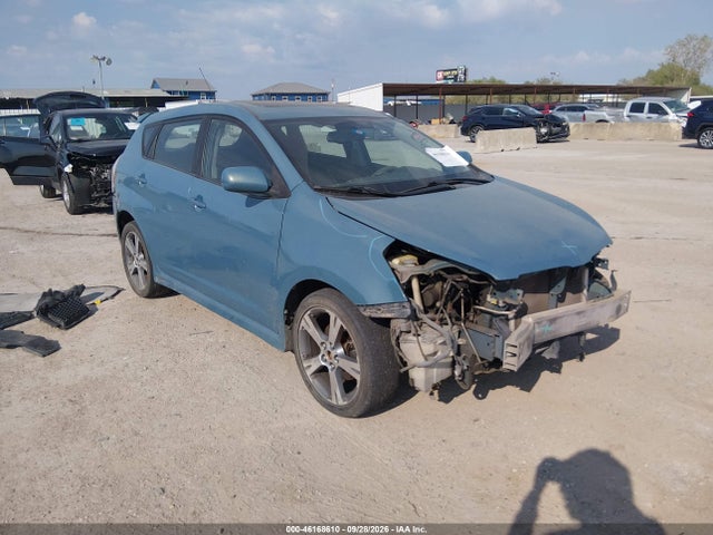 46168610 :رقم المزاد ، 5Y2SR67039Z416771 vin ، 2009 Pontiac Vibe Gt مزاد بيع