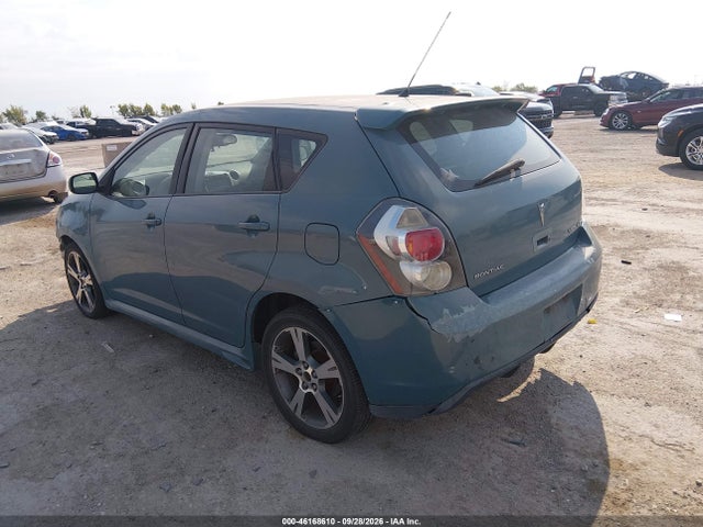 46168610 :رقم المزاد ، 5Y2SR67039Z416771 vin ، 2009 Pontiac Vibe Gt مزاد بيع