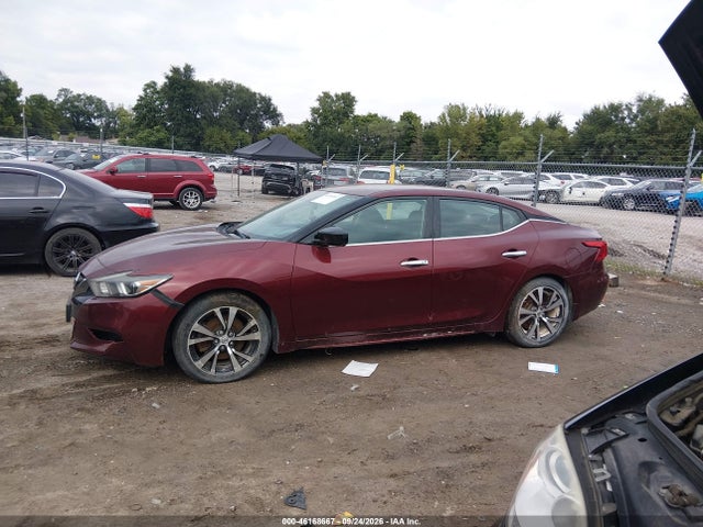 46168667 :رقم المزاد ، 1N4AA6AP9GC401657 vin ، 2016 Nissan Maxima 3.5 Platinum/3.5 S/3.5 Sl/3.5 Sr/3.5 Sv مزاد بيع