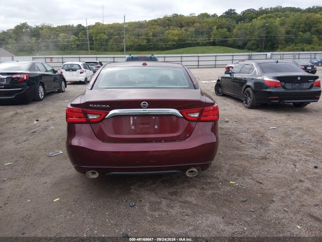 46168667 :رقم المزاد ، 1N4AA6AP9GC401657 vin ، 2016 Nissan Maxima 3.5 Platinum/3.5 S/3.5 Sl/3.5 Sr/3.5 Sv مزاد بيع