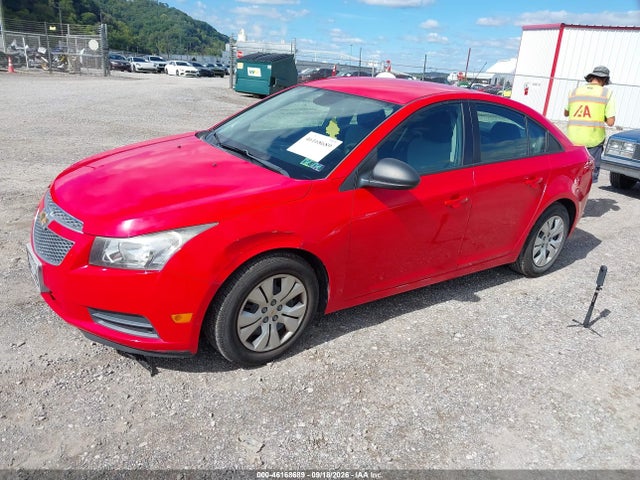 46168689 :رقم المزاد ، 1G1PA5SG1E7458253 vin ، 2014 Chevrolet Cruze Ls Auto مزاد بيع