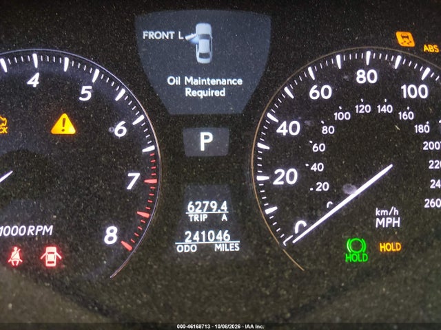 2008 Lexus Ls 460 მანქანა იყიდება აუქციონზე, vin: JTHBL46F285069160, აუქციონის ნომერი: 46168713