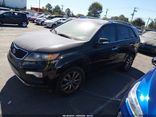 46168722 :رقم المزاد ، 5XYKW4A2XDG328928 vin ، 2013 Kia Sorento Sx مزاد بيع