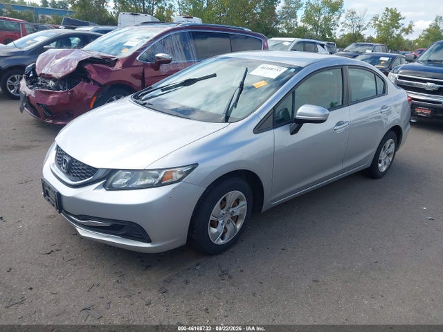 Продаж на аукціоні авто 2014 Honda Civic Lx, vin: 19XFB2F51EE057163, номер лоту: 46168733