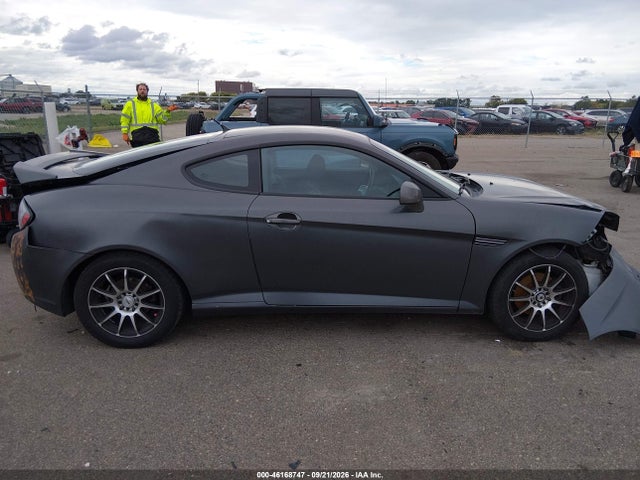 2007 Hyundai Tiburon Gs მანქანა იყიდება აუქციონზე, vin: KMHHM66D67U260390, აუქციონის ნომერი: 46168747