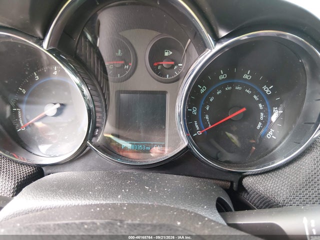 2012 Chevrolet Cruze 1lt მანქანა იყიდება აუქციონზე, vin: 1G1PF5SC5C7256401, აუქციონის ნომერი: 46168764