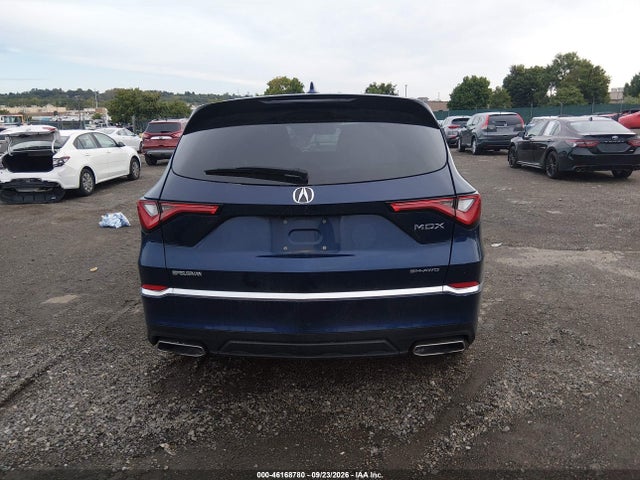 2022 Acura Mdx Standard მანქანა იყიდება აუქციონზე, vin: 5J8YE1H39NL005214, აუქციონის ნომერი: 46168780