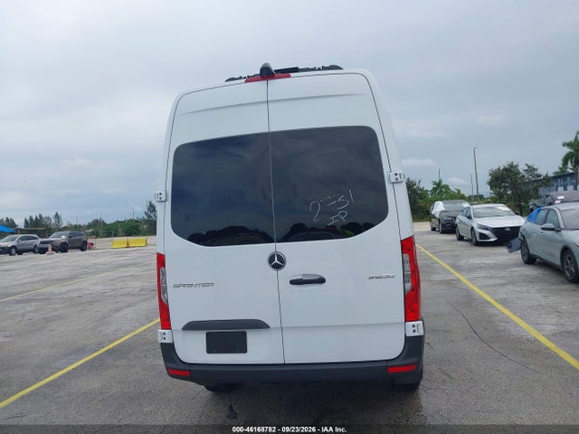 46168782 :رقم المزاد ، W1Z4KFHY2SP822731 vin ، 2025 Mercedes-benz Sprinter 2500 Standard Roof 4-cyl Diesel مزاد بيع