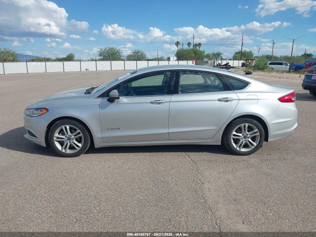 2018 Ford Fusion Hybrid S მანქანა იყიდება აუქციონზე, vin: 3FA6P0UUXJR254471, აუქციონის ნომერი: 46168787