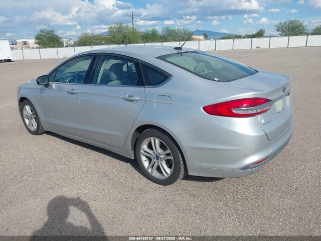 2018 Ford Fusion Hybrid S მანქანა იყიდება აუქციონზე, vin: 3FA6P0UUXJR254471, აუქციონის ნომერი: 46168787