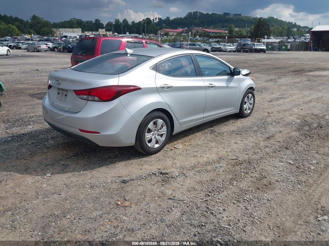 2016 Hyundai Elantra Se მანქანა იყიდება აუქციონზე, vin: KMHDH4AE0GU490269, აუქციონის ნომერი: 46168856
