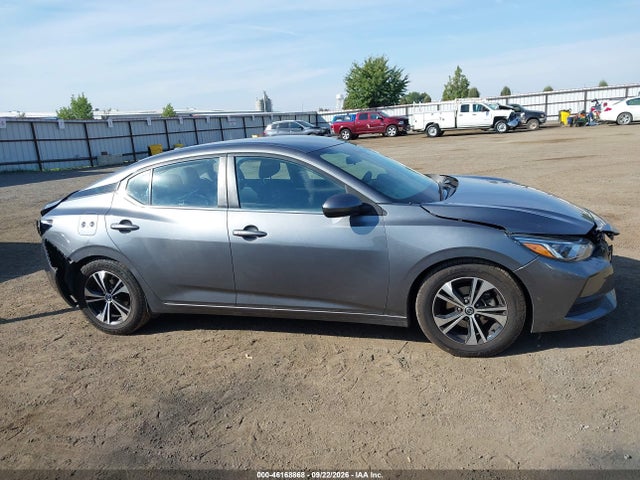 2021 Nissan Sentra Sv Xtronic Cvt მანქანა იყიდება აუქციონზე, vin: 3N1AB8CV9MY252316, აუქციონის ნომერი: 46168868