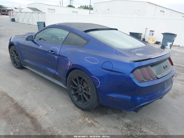 46168912 :رقم المزاد ، 1FA6P8CF8G5277468 vin ، 2016 Ford Mustang Gt مزاد بيع