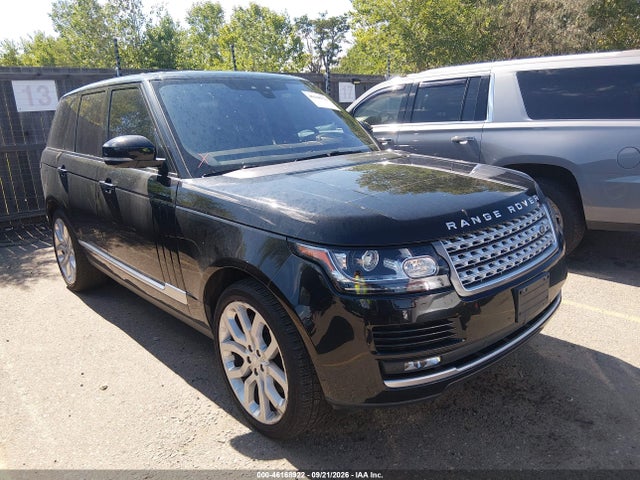 2017 Land Rover Range Rover 3.0l V6 Supercharged Hse მანქანა იყიდება აუქციონზე, vin: SALGS2FV6HA324950, აუქციონის ნომერი: 46168922