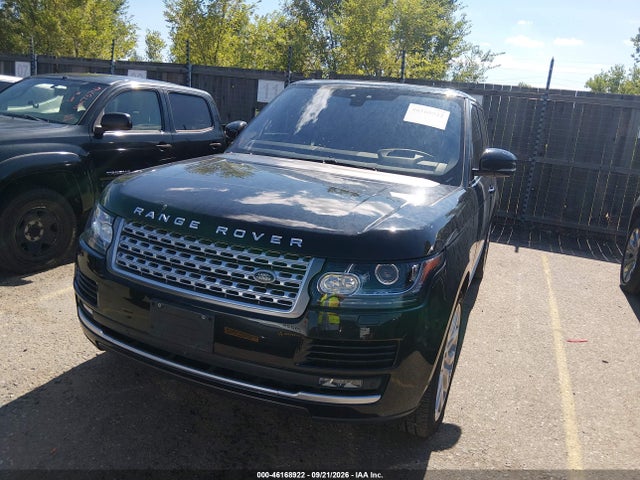 Aukcja sprzedaży 2017 Land Rover Range Rover 3.0l V6 Supercharged Hse, vin: SALGS2FV6HA324950, numer aukcji: 46168922
