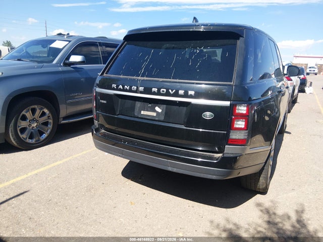 Aukcja sprzedaży 2017 Land Rover Range Rover 3.0l V6 Supercharged Hse, vin: SALGS2FV6HA324950, numer aukcji: 46168922