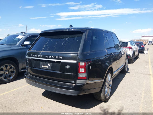 Aukcja sprzedaży 2017 Land Rover Range Rover 3.0l V6 Supercharged Hse, vin: SALGS2FV6HA324950, numer aukcji: 46168922