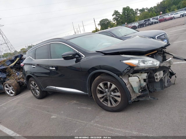 2015 Nissan Murano Sv მანქანა იყიდება აუქციონზე, vin: 5N1AZ2MG8FN271585, აუქციონის ნომერი: 46168942