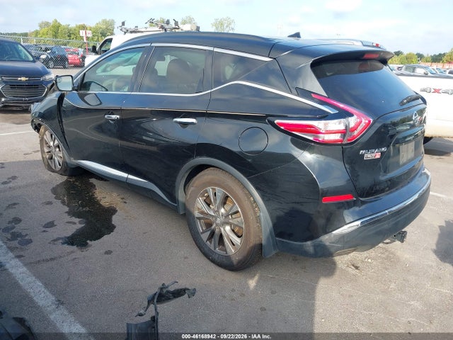 2015 Nissan Murano Sv მანქანა იყიდება აუქციონზე, vin: 5N1AZ2MG8FN271585, აუქციონის ნომერი: 46168942