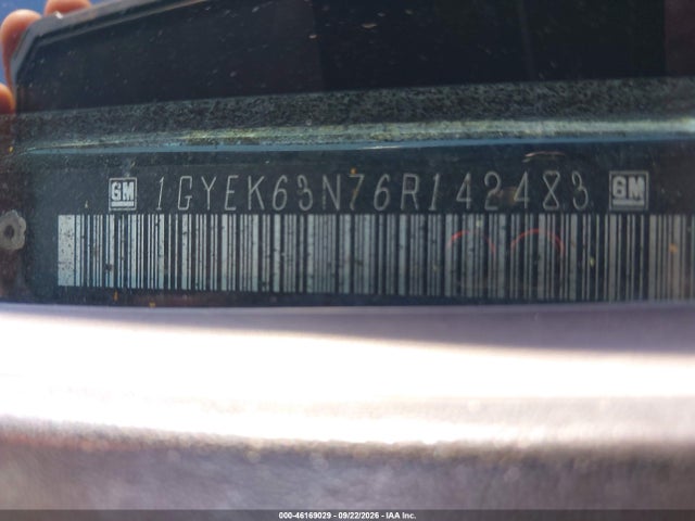 Продажа на аукционе авто 2006 Cadillac Escalade Standard, vin: 1GYEK63N76R142483, номер лота: 46169029