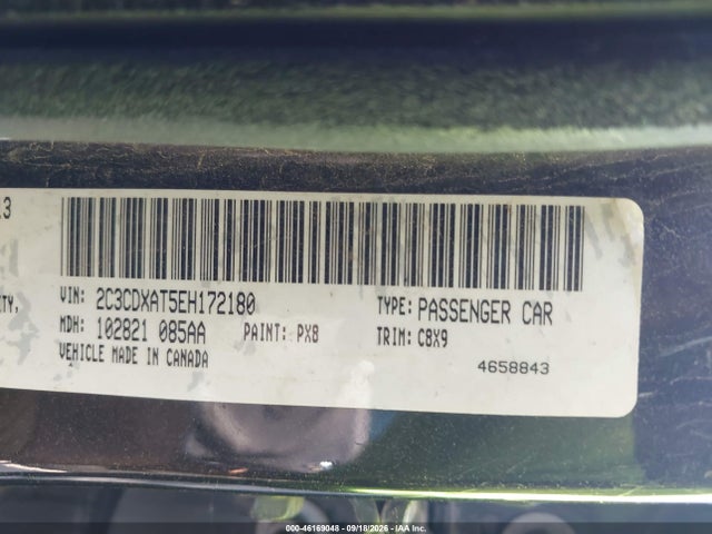 Aukcja sprzedaży 2014 Dodge Charger Police, vin: 2C3CDXAT5EH172180, numer aukcji: 46169048