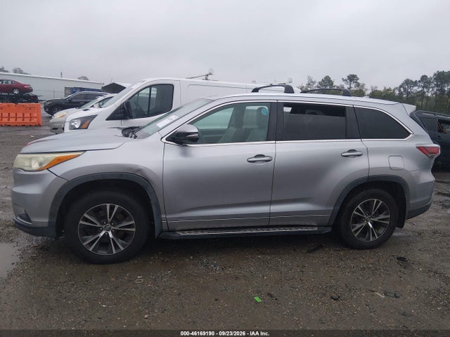 46169190 :رقم المزاد ، 5TDJKRFH5GS507046 vin ، 2016 Toyota Highlander Xle V6 مزاد بيع
