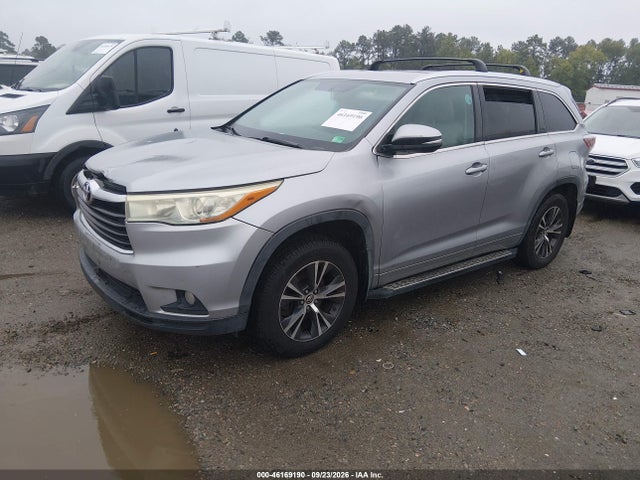 46169190 :رقم المزاد ، 5TDJKRFH5GS507046 vin ، 2016 Toyota Highlander Xle V6 مزاد بيع