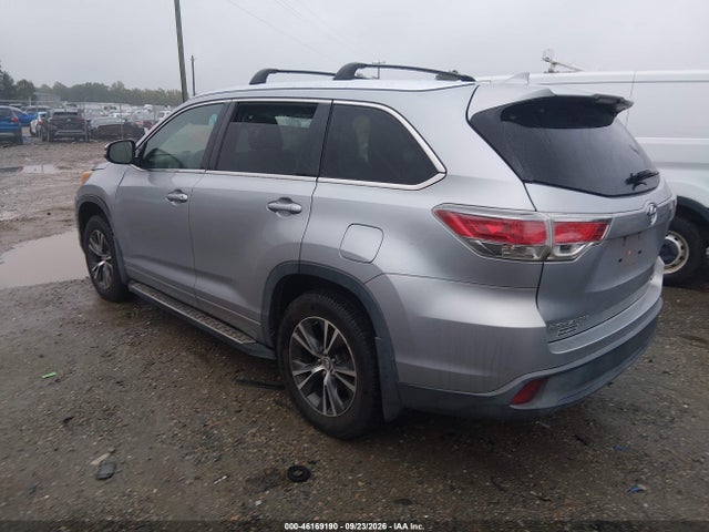 46169190 :رقم المزاد ، 5TDJKRFH5GS507046 vin ، 2016 Toyota Highlander Xle V6 مزاد بيع