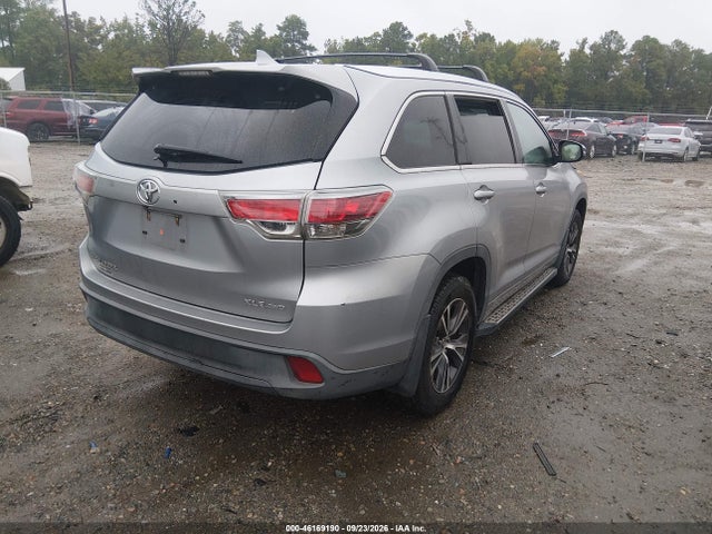 46169190 :رقم المزاد ، 5TDJKRFH5GS507046 vin ، 2016 Toyota Highlander Xle V6 مزاد بيع