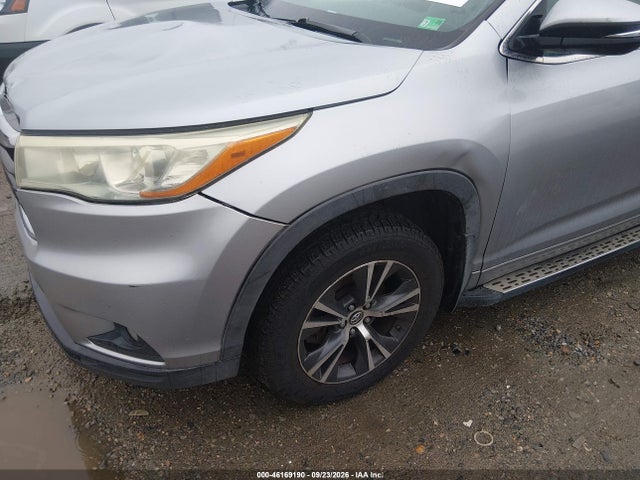 46169190 :رقم المزاد ، 5TDJKRFH5GS507046 vin ، 2016 Toyota Highlander Xle V6 مزاد بيع