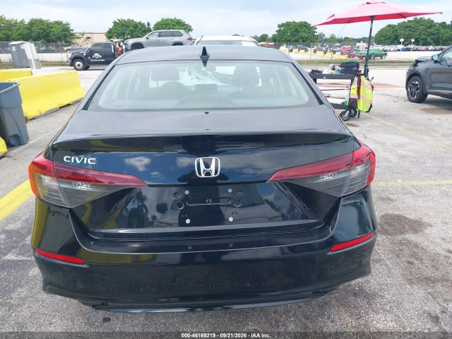 46169219 :رقم المزاد ، 2HGFE2F29SH511240 vin ، 2025 Honda Civic Lx مزاد بيع