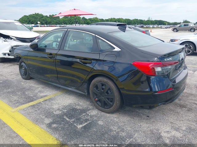 46169219 :رقم المزاد ، 2HGFE2F29SH511240 vin ، 2025 Honda Civic Lx مزاد بيع