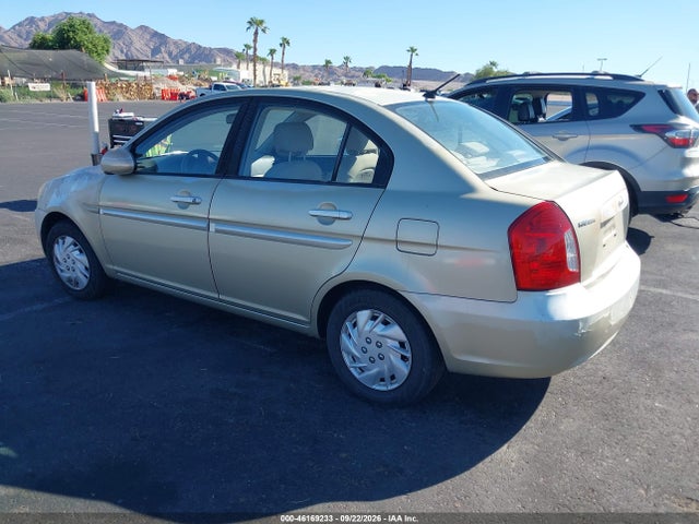 46169233 :رقم المزاد ، KMHCN46C66U059395 vin ، 2006 Hyundai Accent Gls مزاد بيع
