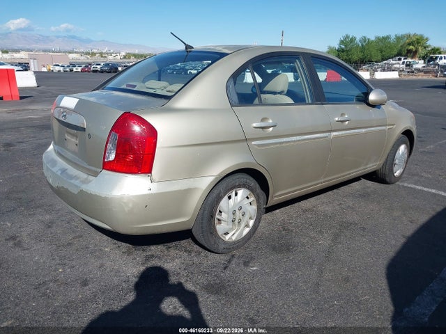 46169233 :رقم المزاد ، KMHCN46C66U059395 vin ، 2006 Hyundai Accent Gls مزاد بيع