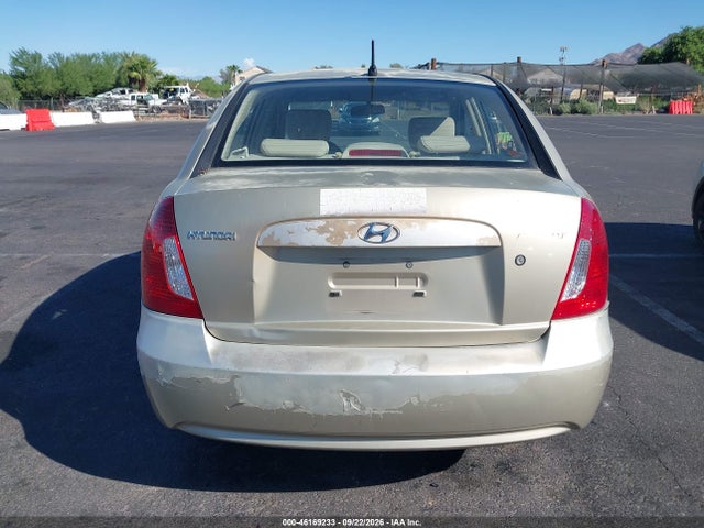 46169233 :رقم المزاد ، KMHCN46C66U059395 vin ، 2006 Hyundai Accent Gls مزاد بيع
